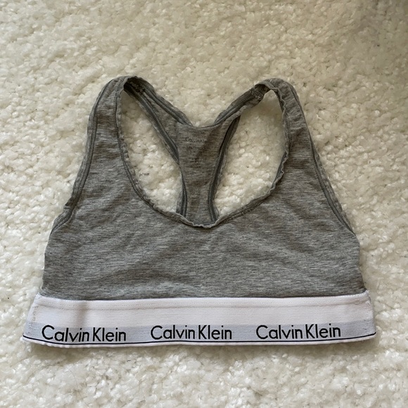Calvin Klein Modern Cotton Unlined Bralette - Picture 1 of 4